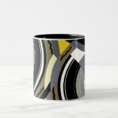 Tasse 2 Couleurs Conception #2 d'art déco chez Emporio Moffa (Centre)