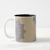 Tasse 2 Couleurs conception arabesque (Gauche)
