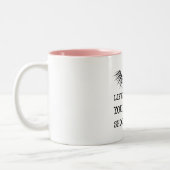 Tasse 2 Couleurs Conception chic Girly de cils (Gauche)