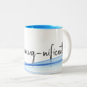 Tasse 2 Couleurs Conception contemporaine et devis (Devant droit)