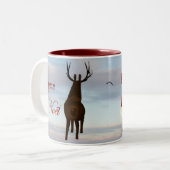 Tasse 2 Couleurs Conception Créative Bilingue Lee Marie (Devant gauche)