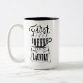 Tasse 2 Couleurs Conception créative de citation de première (Gauche)