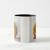 Tasse 2 Couleurs Conception de basket-ball cool (Centre)