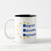 Tasse 2 Couleurs Conception de Brexit (Gauche)