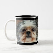 Tasse 2 Couleurs Conception de chiens pour les amateurs de moules (Gauche)