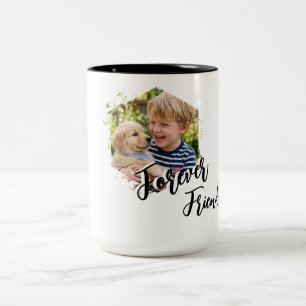 Tasse 2 Couleurs Conception de chiot mignon et de chien