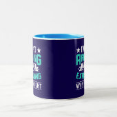 Tasse 2 Couleurs Conception de citation drôle et sarcastique (Centre)