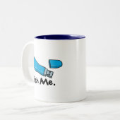 Tasse 2 Couleurs conception de clé USB flash me (Devant gauche)