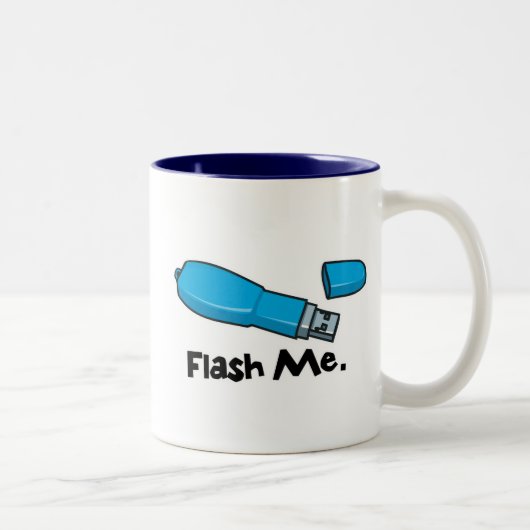 Tasse 2 Couleurs conception de clé USB flash me (Droit)