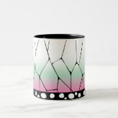 Tasse 2 Couleurs Conception de Damon Slayer Shinobu Kocho (Centre)