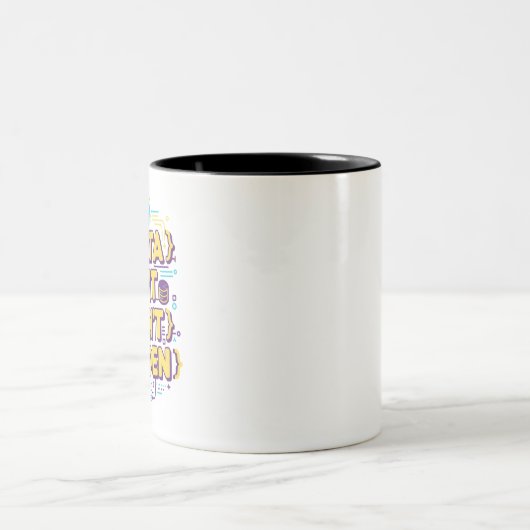 Tasse 2 Couleurs Conception de données scientifiques - Données ou c (Centre)