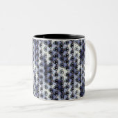Tasse 2 Couleurs Conception de motif numérique abstrait 1191 - Tass (Devant droit)