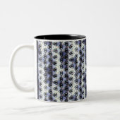 Tasse 2 Couleurs Conception de motif numérique abstrait 1191 - Tass (Gauche)