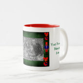 Tasse 2 Couleurs Conception de Nutcracker (Devant droit)
