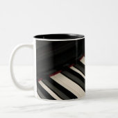 Tasse 2 Couleurs Conception de piano cool (Gauche)