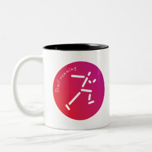 Tasse 2 Couleurs Conception de piste en cours