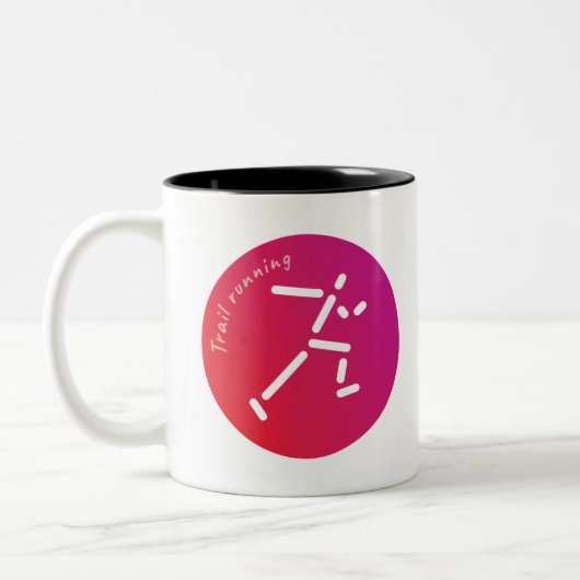 Tasse 2 Couleurs Conception de piste en cours (Gauche)