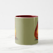 Tasse 2 Couleurs Conception de poire (Centre)