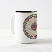 Tasse 2 Couleurs Conception de poterie Mimbres (Devant gauche)