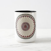 Tasse 2 Couleurs Conception de poterie Mimbres (Centre)