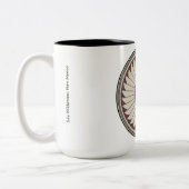 Tasse 2 Couleurs Conception de poterie Mimbres (Gauche)