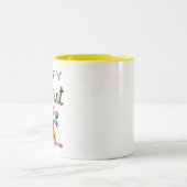 Tasse 2 Couleurs Conception des célébrations de retraite (Centre)