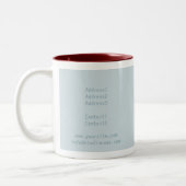 Tasse 2 Couleurs Conception des cheveux 1 - Mug, Coupe (Gauche)