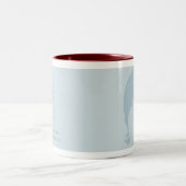 Tasse 2 Couleurs Conception des cheveux 1 - Mug, Coupe (Centre)