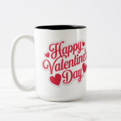 Tasse 2 Couleurs "Conception des voeux Heureuses Saintes-Valentin (Gauche)