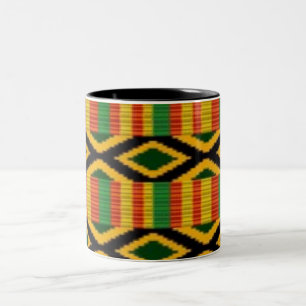 Tasse 2 Couleurs Conception d'impression de Motifs multicolores afr