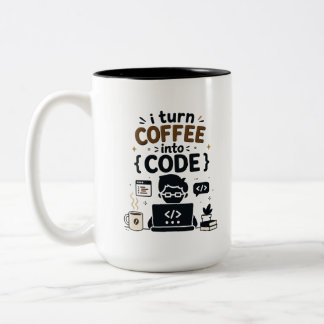 Tasse 2 Couleurs Conception drôle de programmeur