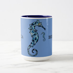 Tasse 2 Couleurs Conception du Sea Horse Marine Life