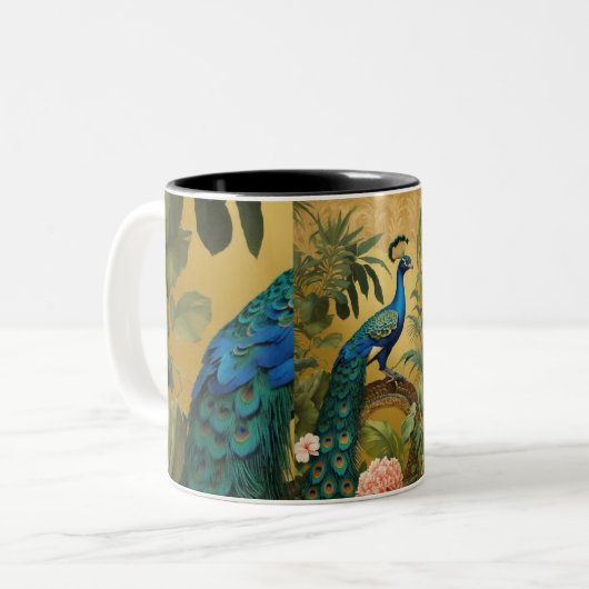 Tasse 2 Couleurs Conception d'un fond d'écran spectaculaire (Devant gauche)