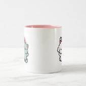 Tasse 2 Couleurs Conception "Fur-Real Friends Forever" (Centre)