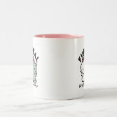 Tasse 2 Couleurs Conception "Fur-Real Friends Forever" (Centre)
