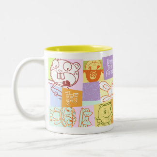 Tasse 2 Couleurs conception graphique