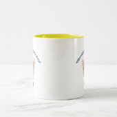 Tasse 2 Couleurs Conception Inspirante d'Ailes d'Ange (Centre)