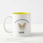 Tasse 2 Couleurs Conception Inspirante d'Ailes d'Ange (Gauche)
