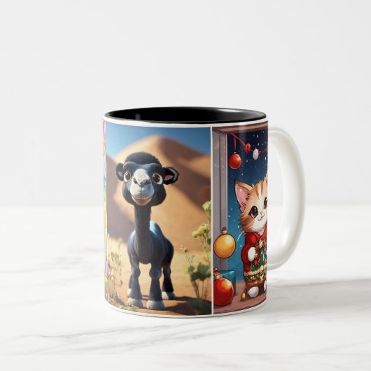 Tasse 2 Couleurs conception mag (Devant droit)