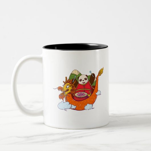 Tasse 2 Couleurs Conception mignonne de panda (Gauche)