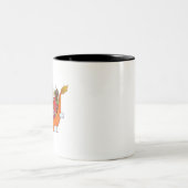 Tasse 2 Couleurs Conception mignonne de panda (Centre)