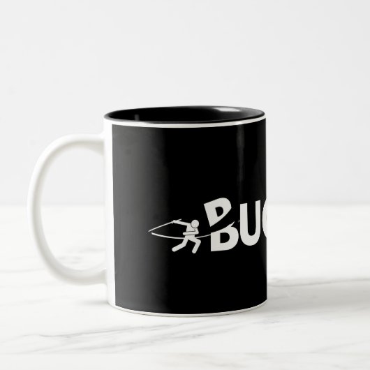 Tasse 2 Couleurs Conception Ninja QA (Gauche)