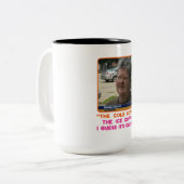 Tasse 2 Couleurs Conception originale de Faust dans une GRANDE tass (Devant gauche)