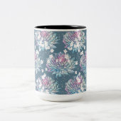 Tasse 2 Couleurs Conception réussie avec marguerite (Centre)