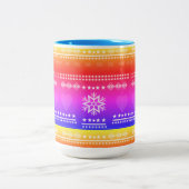 Tasse 2 Couleurs conception scandinave, style campagne (Centre)