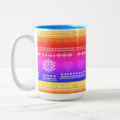 Tasse 2 Couleurs conception scandinave, style campagne (Gauche)