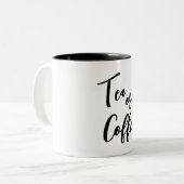 Tasse 2 Couleurs Conception Simple (Devant gauche)
