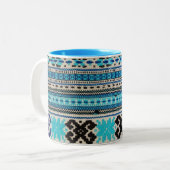 Tasse 2 Couleurs Conception ukrainienne de gens (Devant gauche)