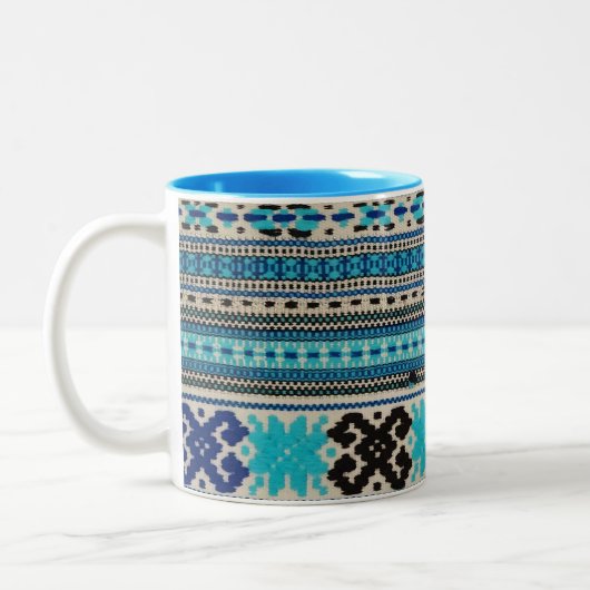 Tasse 2 Couleurs Conception ukrainienne de gens (Gauche)