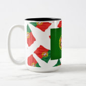 Tasse 2 Couleurs conceptions portugaises (Gauche)